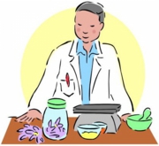 漢方調剤薬局のイラスト